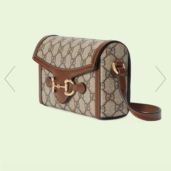 SOLD $1️⃣2️⃣0️⃣0️⃣ Gucci Horsebit 1955 Mini Bag - Picture 4 of 10